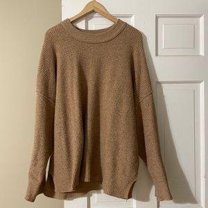 Aerie Waffle Knit Oversized Legging Sweater